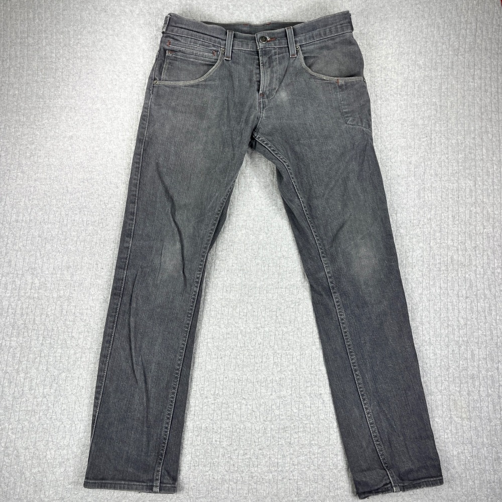 vintage‎ Levis 511 buckle back Slim Jeans Mens 31x30 Fits 30X29 faded Grey Wash